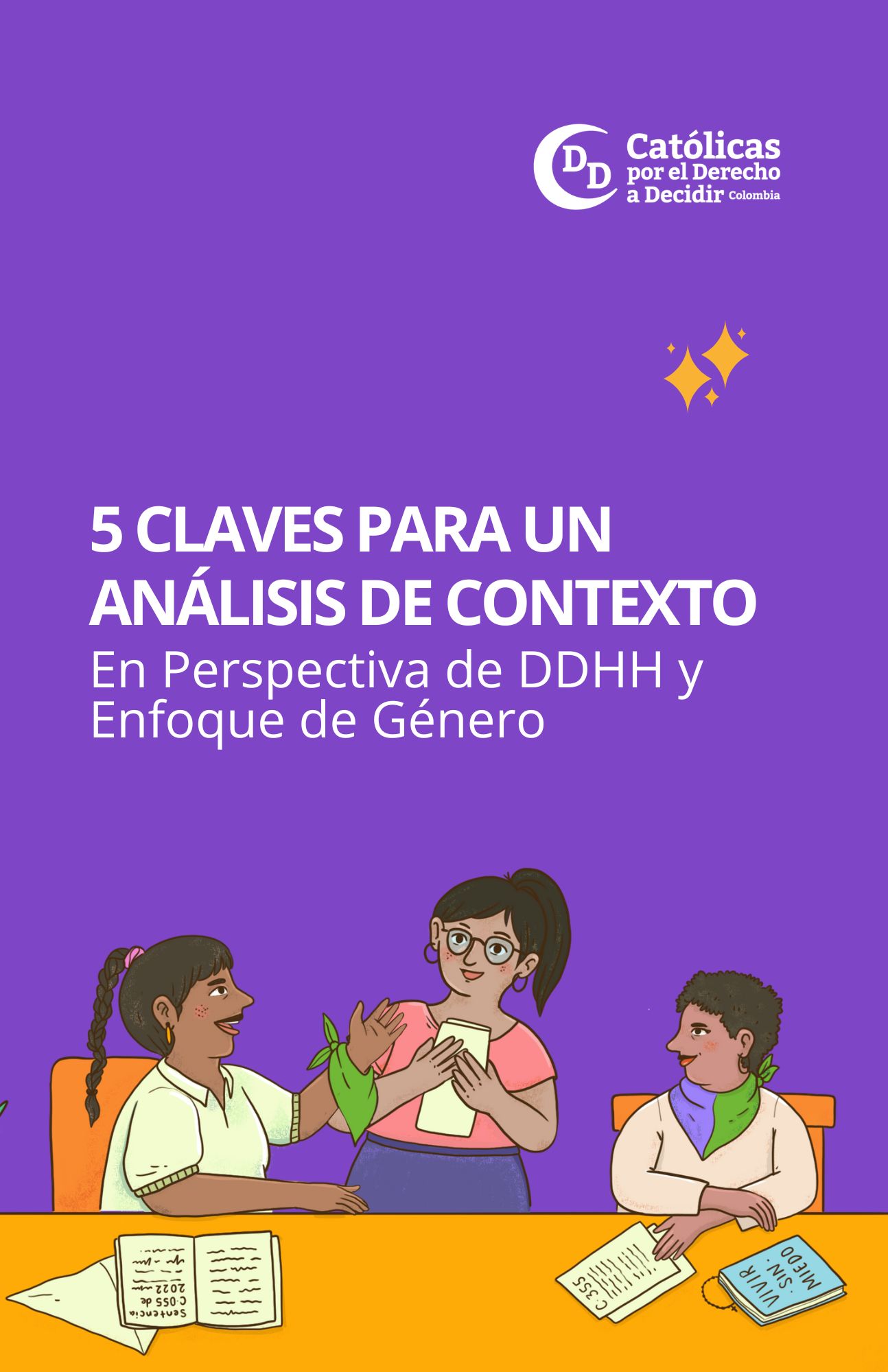 Cartilla 5 claves para un análisis de contexto en perspectiva de DDHH y enf de género